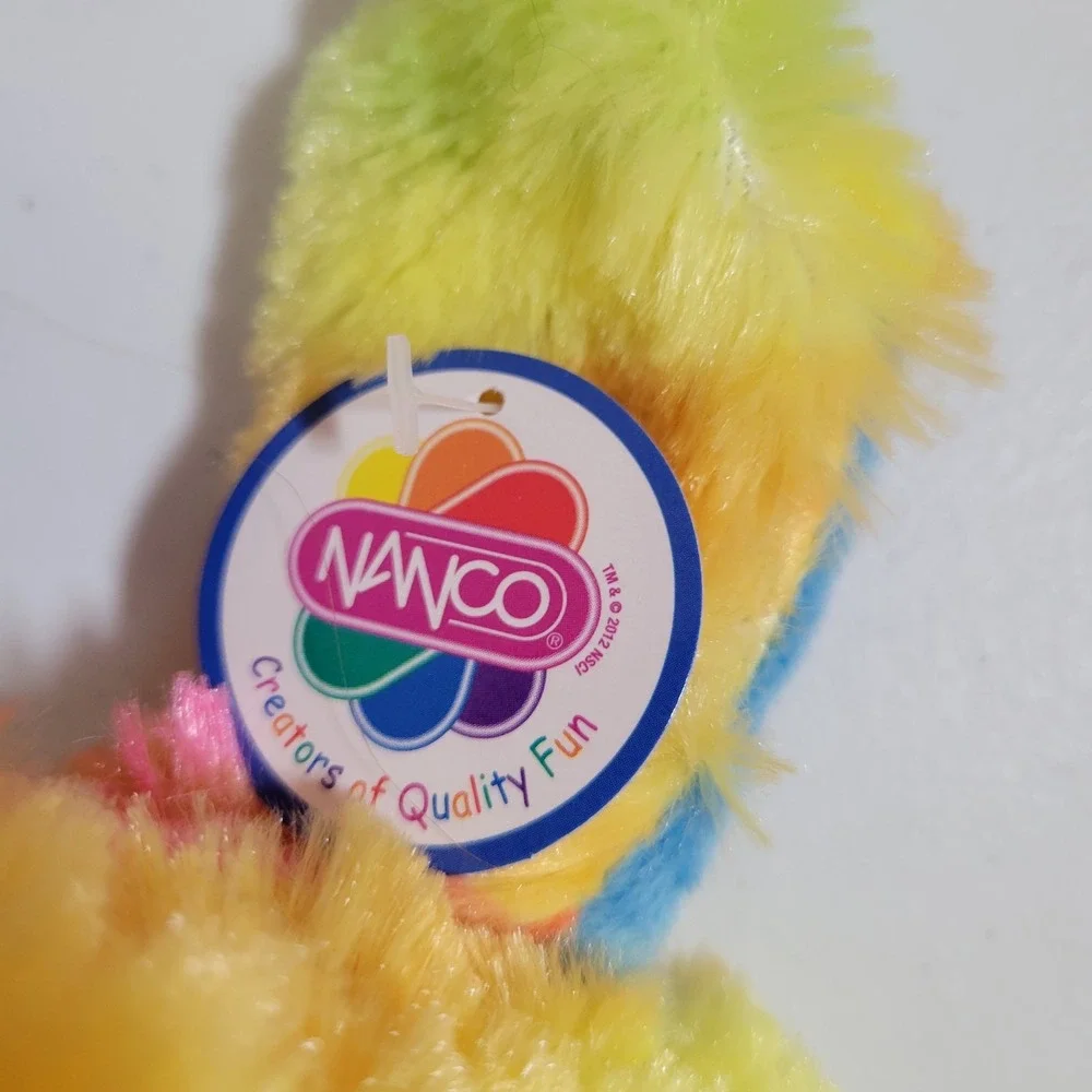 Nanco Bunny Rabbit Plush New NWT‎ Easter Yellow 8 inch Stuffed Animal 0359